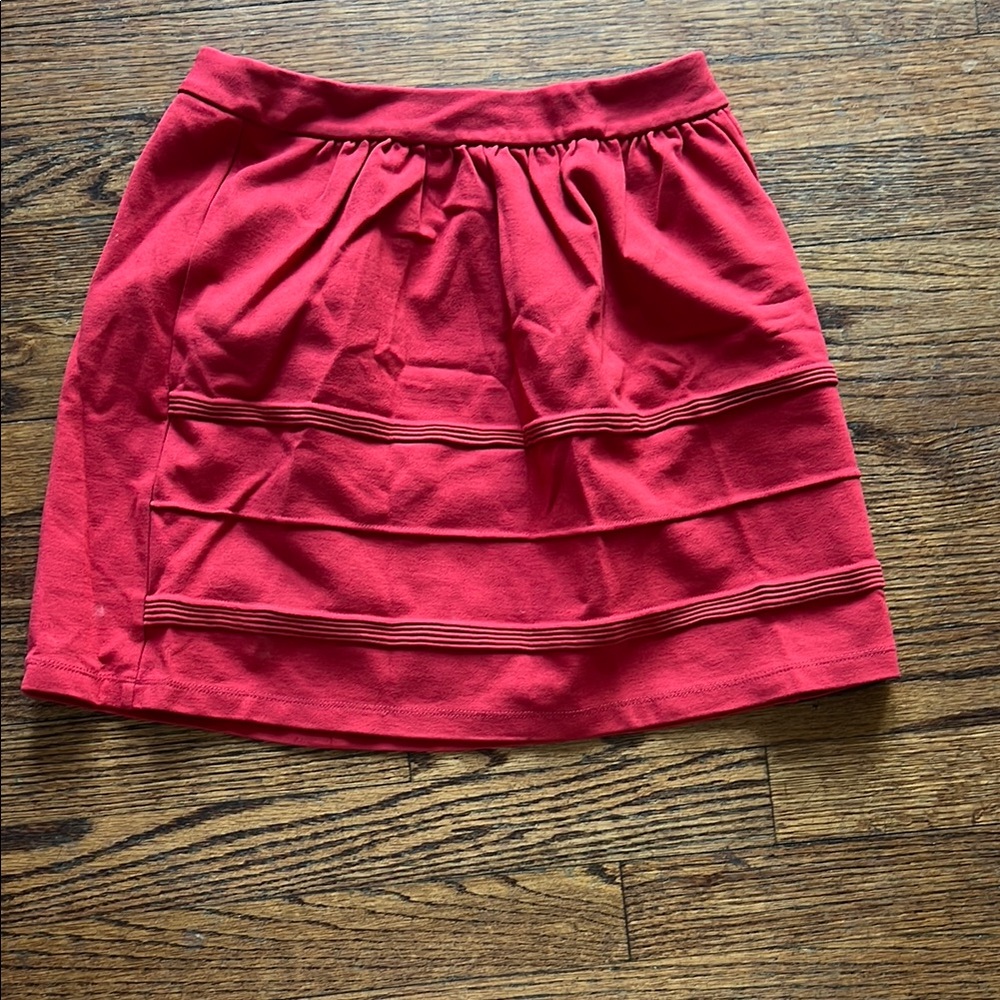 J. Crew Red Women's Skirt